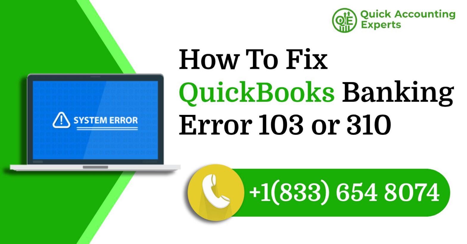 QuickBooks Error 103 or 310