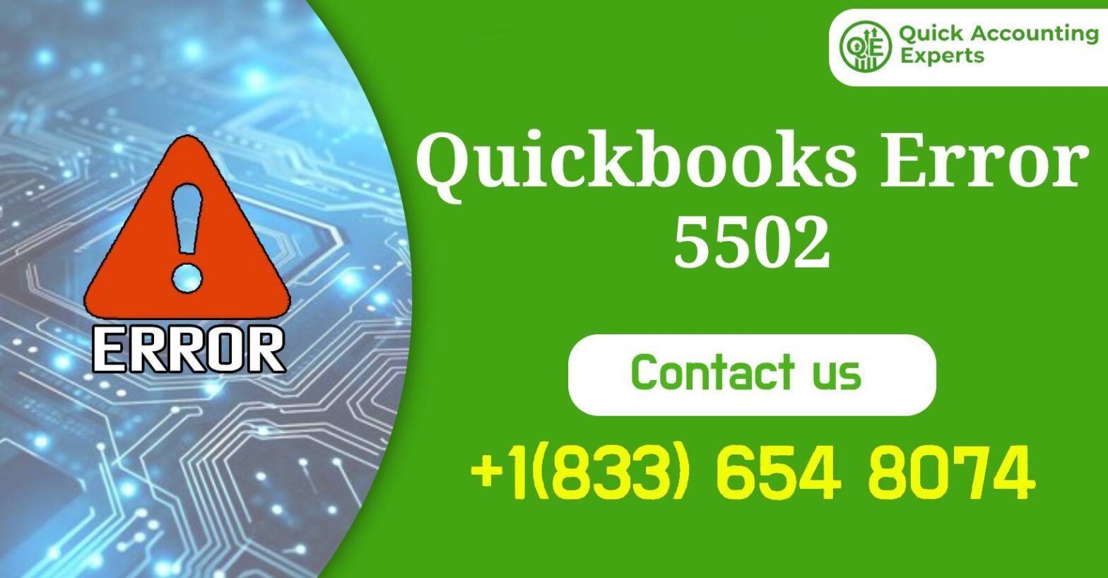 quickbooks error 5502