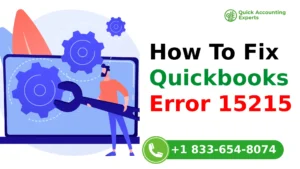 how to fix quickbooks error 15215
